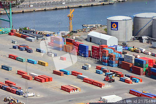 Image of Stockholm port