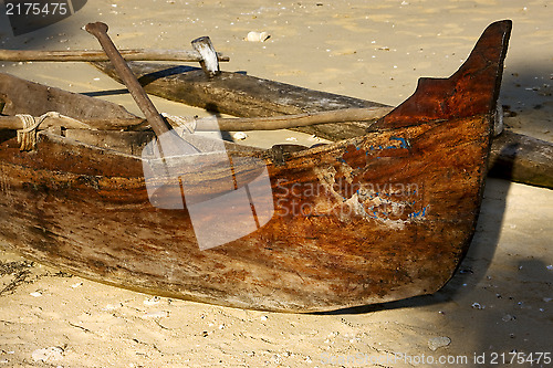 Image of  nosy be oar   and coastline