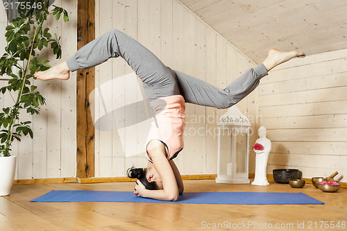 Image of yoga woman 