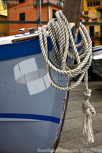 Image of rope in manarola