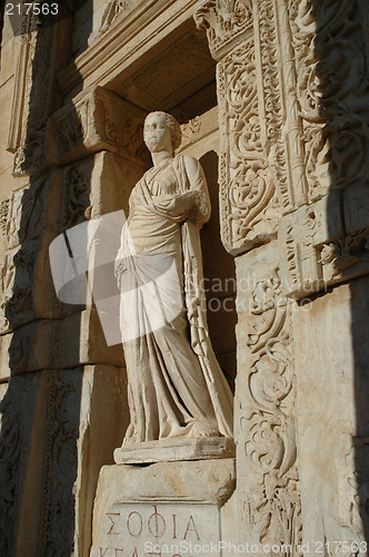 Image of Sophia statue in Ephesus