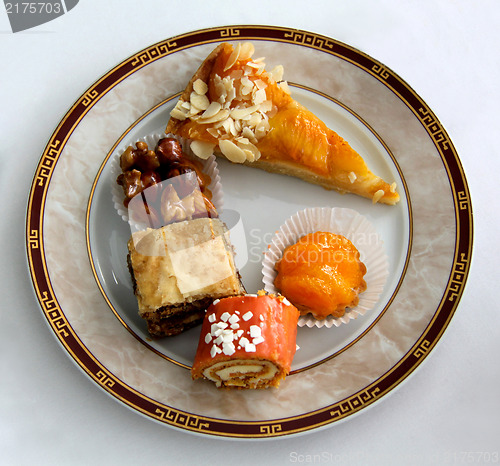 Image of Cakes on a plate