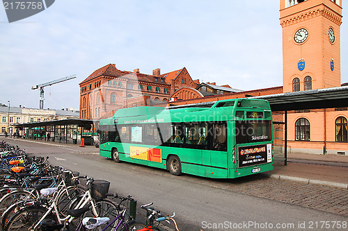 Image of City bus in Sweden