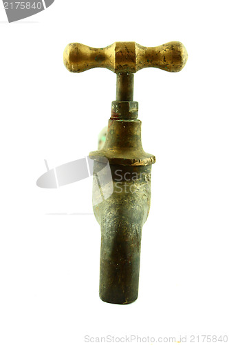 Image of brass water tap 