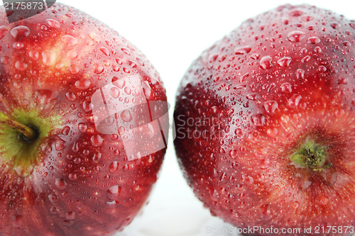 Image of Fresh red apple 