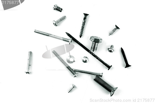 Image of screws and bolts