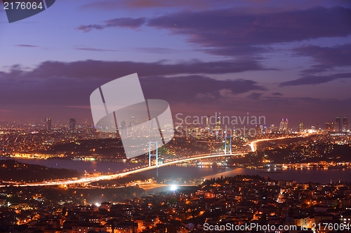 Image of Istanbul Turkey Bosporus Bridge