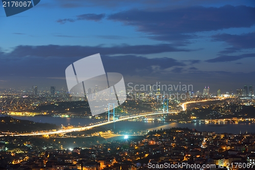 Image of Istanbul Turkey Bosporus Bridge