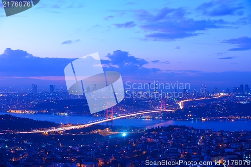 Image of Istanbul Turkey Bosporus Bridge