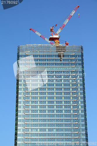 Image of Japan skyscraper construction
