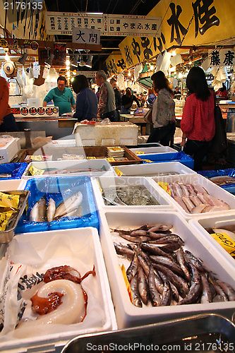 Image of Tsukiji Fish Market, Tokyo