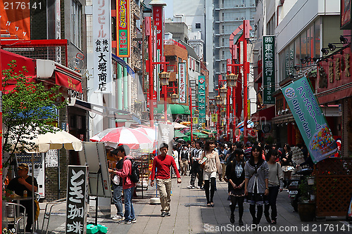 Image of Chinatown in Kobe, Japan