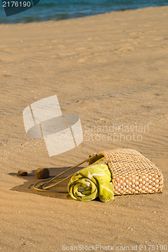 Image of Bag on the beach