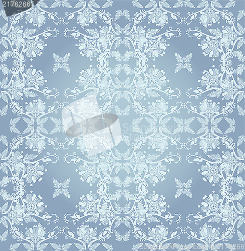 Image of seamless floral design