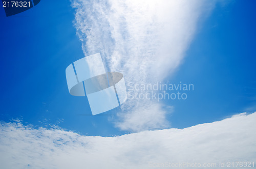 Image of perfect cloudy sky