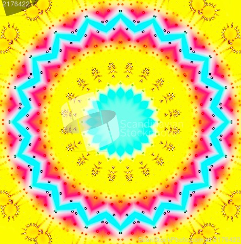 Image of Bright abstract pattern