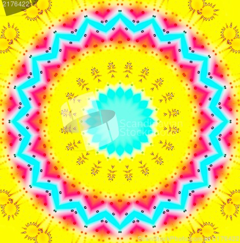 Image of Bright abstract pattern