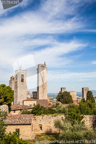 Image of San Gimignano towers