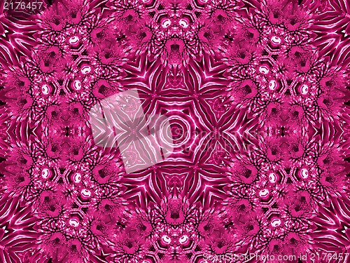 Image of Flower abstract pattern