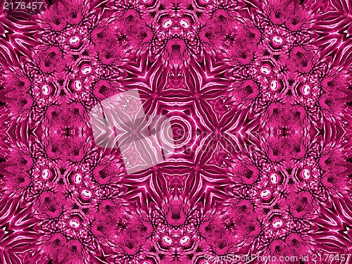 Image of Flower abstract pattern