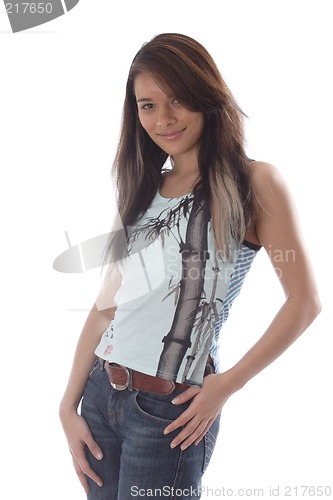 Image of girl posing