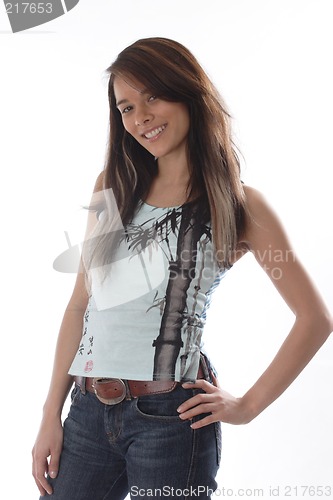 Image of girl posing