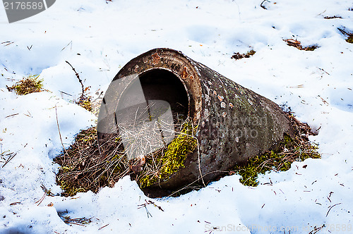 Image of Snow, cement