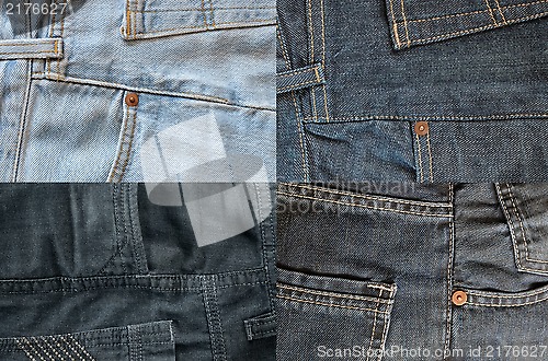 Image of Jeans samples