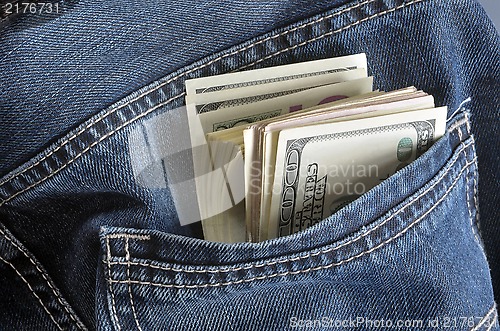 Image of Pocket and money