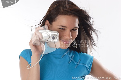 Image of Woman with camera