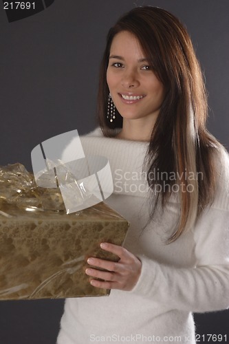 Image of portrait of a young woman
