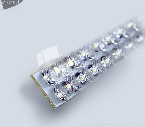 Image of Lateral panel of energy-saving LED lamp