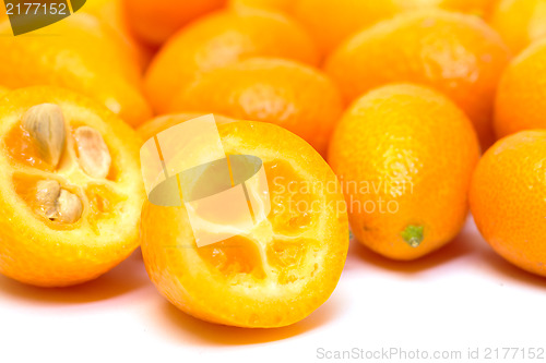 Image of Heap Kumquat fruit (Fortunella)