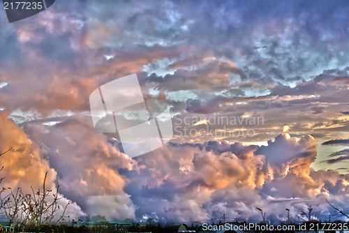 Image of stormy clouds