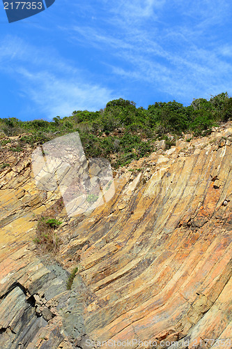 Image of Hong Kong Geo Park , hexagonal column