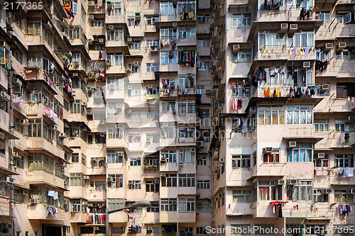 Image of Old apartments in Hong Kong