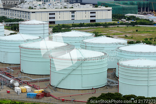 Image of oil storage tank