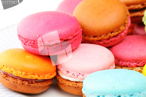 Image of macaroon close-up