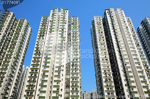 Image of apartment block in Hong Kong