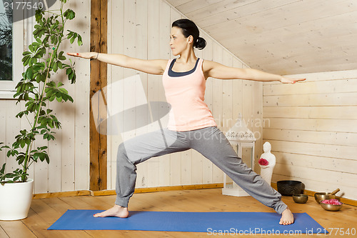 Image of yoga woman 