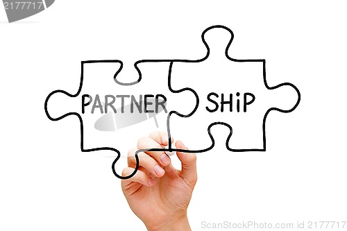 Image of Partnership Puzzle Concept