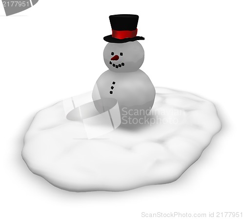 Image of snowman
