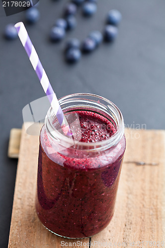 Image of Blueberry smoothie