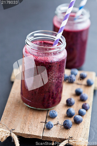 Image of Blueberry smoothies