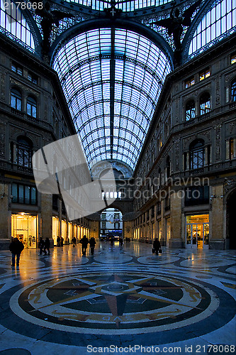 Image of the dome  of naples italy