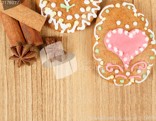 Image of easter gingerbread, cinamon and star anise