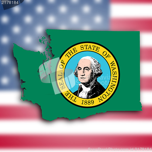 Image of Map of Washington state