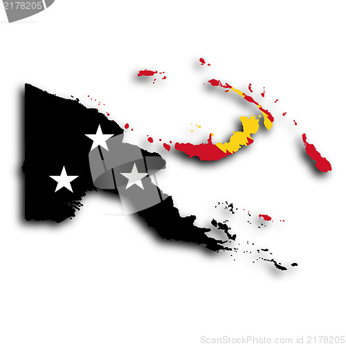 Image of Map of Papua New Guinea