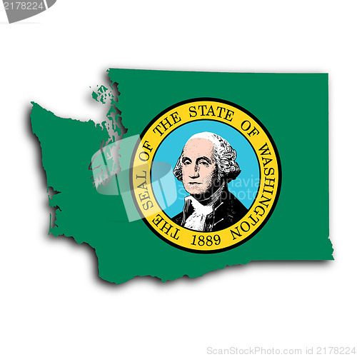 Image of Map of Washington state