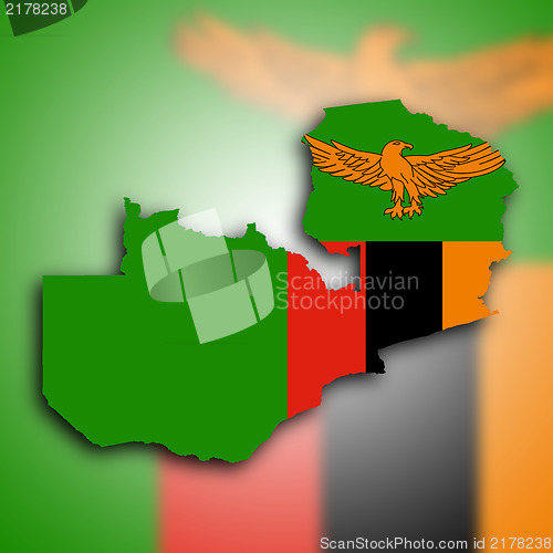 Image of Map of Zambia